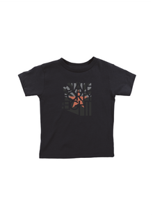  Toddler Crew Neck Copper Flag | Black - State Forty Eight