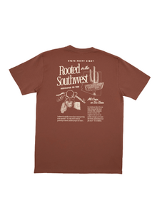  Men's Crew Neck Rooted in Southwest | Clay - State Forty Eight