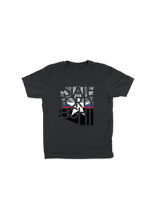  Youth Crew Neck First Responders | Charcoal - State Forty Eight